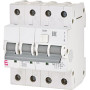 Диференційний вимикач 3P+N 16А 30мА 6кА "B" тип АС [2174004] KZS-4M ETI