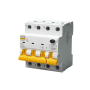 Диференційний вимикач 4P 10А 30мА 6кА "C" тип А [RCBO60-4-010-C-030-A] SB-R9NE UEC
