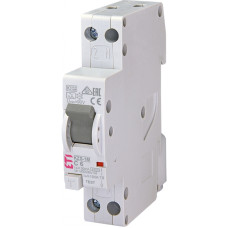 Дифференциальный выключатель 1P+N 6A 30мА "С" тип A [2175221] KZS-1M ETI