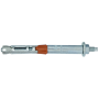 HDA-N М8 12х120мм прижим 50мм анкер распорный с гайкой сталь 8.8 оцинкованный [92F2S00H92FN12A220] Metalvis