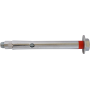 REDIBOLT-B М8 10х60мм прижим 15мм анкер розпірний з болтом сталь 8.8 цинк білий [92F1D000092F11060D] Metalvis
