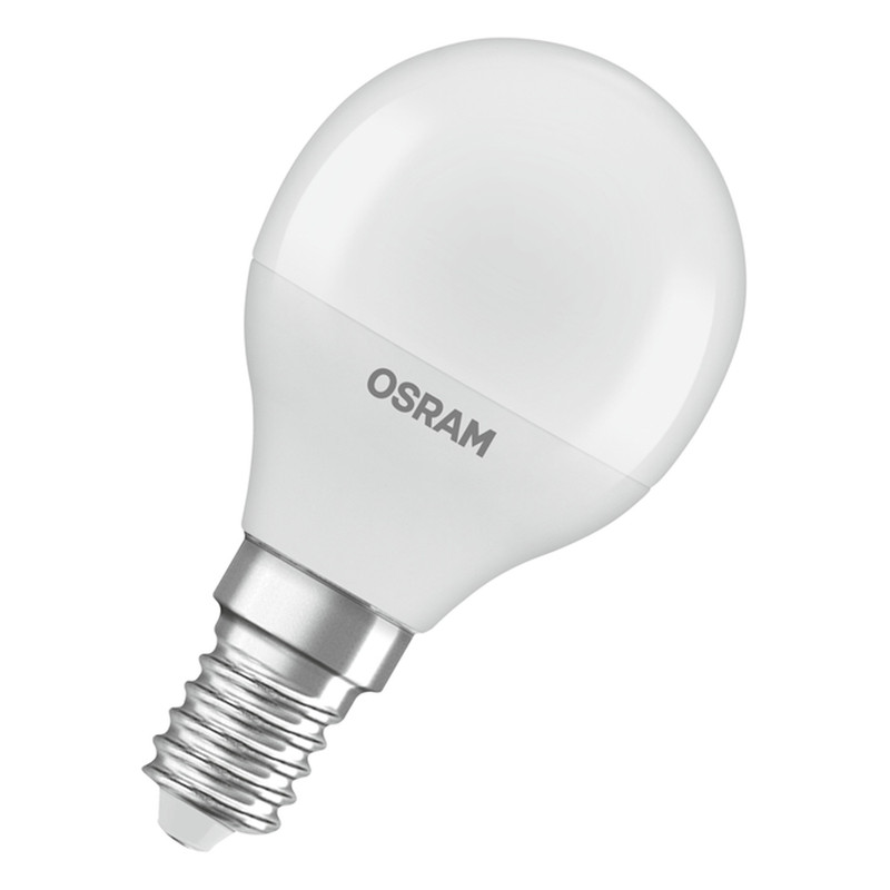Лампа светодиодная 7W 230V 1055lm 3000K E14 45x82mm шар [4099854547539] LED VALUE CL P75 OSRAM