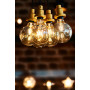 Лампа светодиодная винтажная 5W 220V 300lm 2000K E27 200x290mm [4058075092013] OSRAM FIL Vintage Spiral Globe