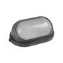 Светильник 100W 230V E27 IP54 овальный 282х105х155мм белый [LNPP0-1207-1-100-K02] НПП1207 УЕК