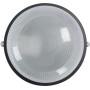 Світильник 100W 230V E27 IP54 круглий 254х125mm чорний [l002020] E.NEXT e.light.1301.1.100.27.black