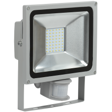 Прожектор світлодіодний Сдо 05-30Д (детектор) smd ip44 сірий іек [lpdo502-30-k03]