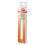 Лампа светодиодная 4W 220V 350lm 2700K S15s 26x221mm прямая [4058075699434] OSRAM LED LINE S15 / S19