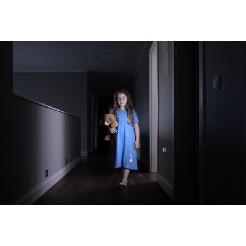 Ночник 0.3W 14lm 4000K 3x1.5AAА 84x22x73mm [4058075260672] Ledvance NIGHTLUX Hall с сенсором движения и света