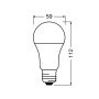 Лампа LED 10W 230V 1055lm 4000K E27 59x112mm груша [4058075304215] Star CL A75 Osram