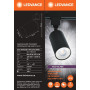 Светильник трековый для ламп LED GU10 54x160mm черный [4099854269608] Ledvance Eco Track Spot
