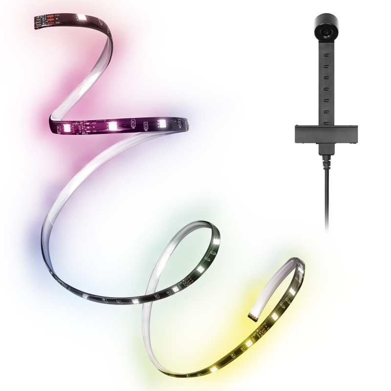 Audio LED лента RGB 1.8W 5V IP20 DIM USB [4099854448652] 2000х2.6х10mm Osram