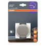 Ночник 0.30W 230V 3lm 3000K 71х60mm [4099854530616] Osram LUNETTA Round с датчиком освещенности в розетку