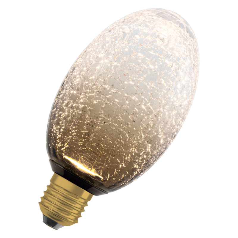 Лампа LED 3,5W 230V 300lm 2700K E27 90x175mm [4099854608629] Flat Décor Long Brown Osram