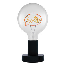 Настільна лампа 1,2W 230V 60lm 2100K E27 125x231mm Hello [4058075853225] Vintage 1906 Letter Table Osram