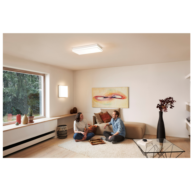 SMART потолочный светильник 42W 220V 4400lm 3000-6500K TW WIFI 600х86х300mm [4058075572713] Ledvance Magnet DIM