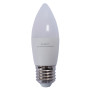 Лампа LED 8W 220V 800lm 6500K E27 свеча [l0650631] E.NEXT e.LED.lamp.B35.E27.8.6500