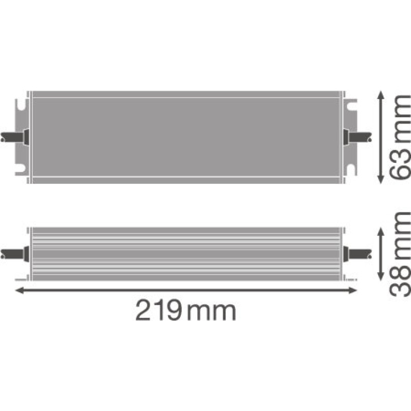 LED драйвер 10x1 150W 220-240V выходная 24V 6250mA IP66 [4058075239975] DR-PFM Osram