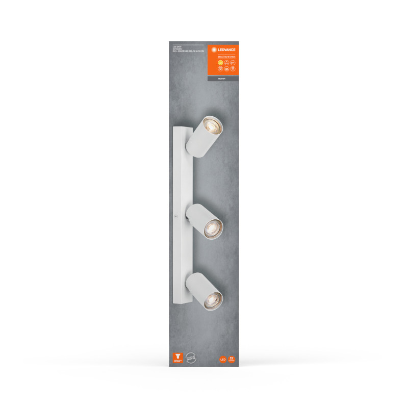 LED Светильник спотовый 10.2W 220V 690lm 2700K GU10 DIM 430х140х60mm [4058075833234] LED SPOT OCTAGON LEDVANCE