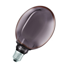 Лампа LED 4W 220V 110lm 1800K E27 DIM 130x171mm филаментная [4058075846104] Osram Vintage 1906 Globe Smoke