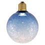 Лампа LED 3,5W 230V 300lm 2700K E27 125x160mm [4099854608421] Flat Décor Round Blue Osram