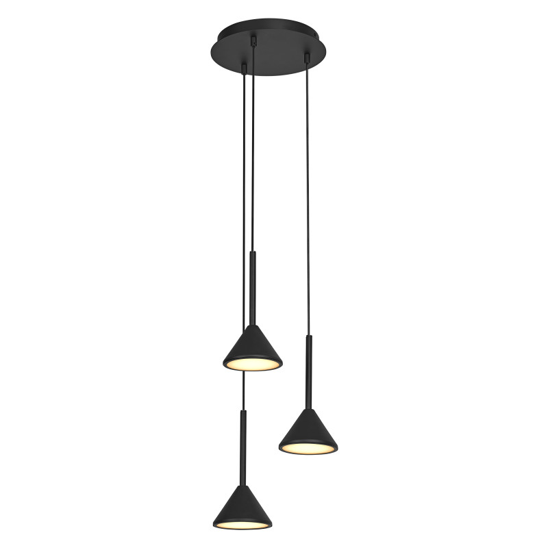 LED Светильник подвесной 13W 220V 500lm 3000K 290x1500mm [4058075841840] Ledvance DECOR FUJI 3XPENDANT PL