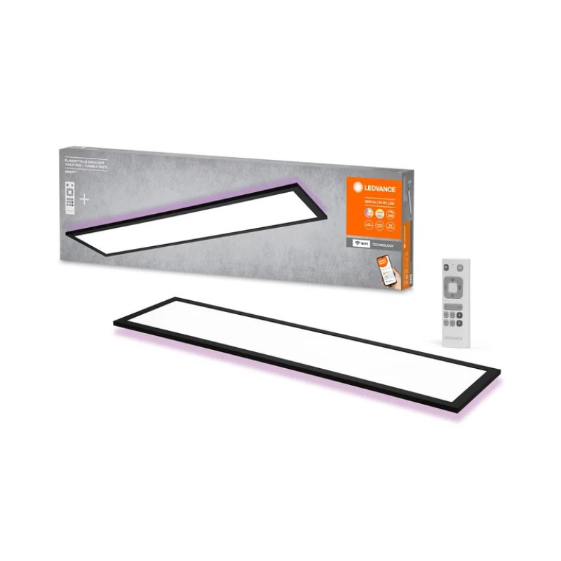 SMART потолочный светильник 30W 220V 1700lm 3000-6500K RGB WIFI 1000x56x250mm [4058075650299] Ledvance Planon