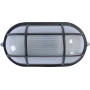 Світильник 100W 230V E27 IP54 овальний 283х130х162mm чорний [l002030] E.NEXT e.light.1403.1.100.27.black