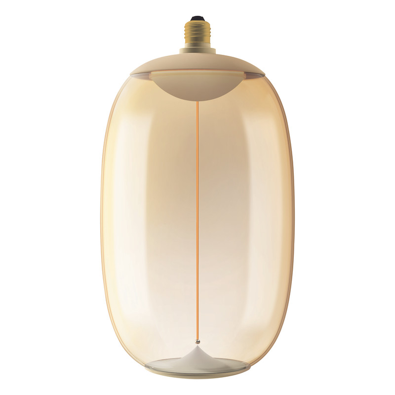 Лампа світлодіодна вінтажна 12W 220V 500lm 1800K E27 DIM 200x370mm філаментна [4058075836280] OSRAM Vintage 1906 LED Big