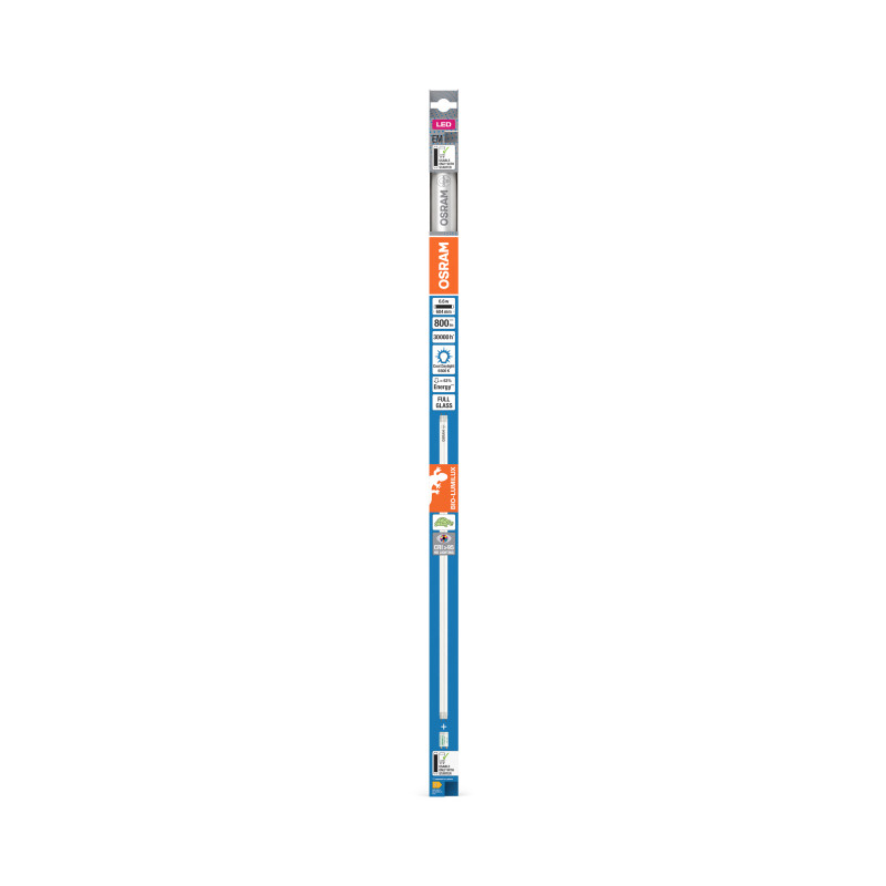 Лампа трубка 6.6W 220V 800lm 6500K G13 604х28mm одностороннее подключение [4099854178252] OSRAM LED TUBE T8