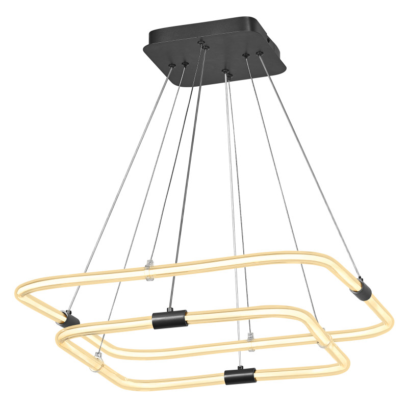 LED Світильник підвісний 23W 230V 3200lm 3000K 567x566x800mm DIM [4099854461705] Osram DECOR TETRAGON 2XPEND