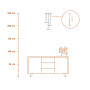 LED Светильник подвесной 13W 220V 500lm 3000K 290x1500mm [4058075841840] Ledvance DECOR FUJI 3XPENDANT PL
