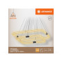LED Світильник підвісний 23W 220V 3200lm 3000K 567x566x800mm DIM [4058075842205] Ledvance DECOR TETRAGON 2XPEND