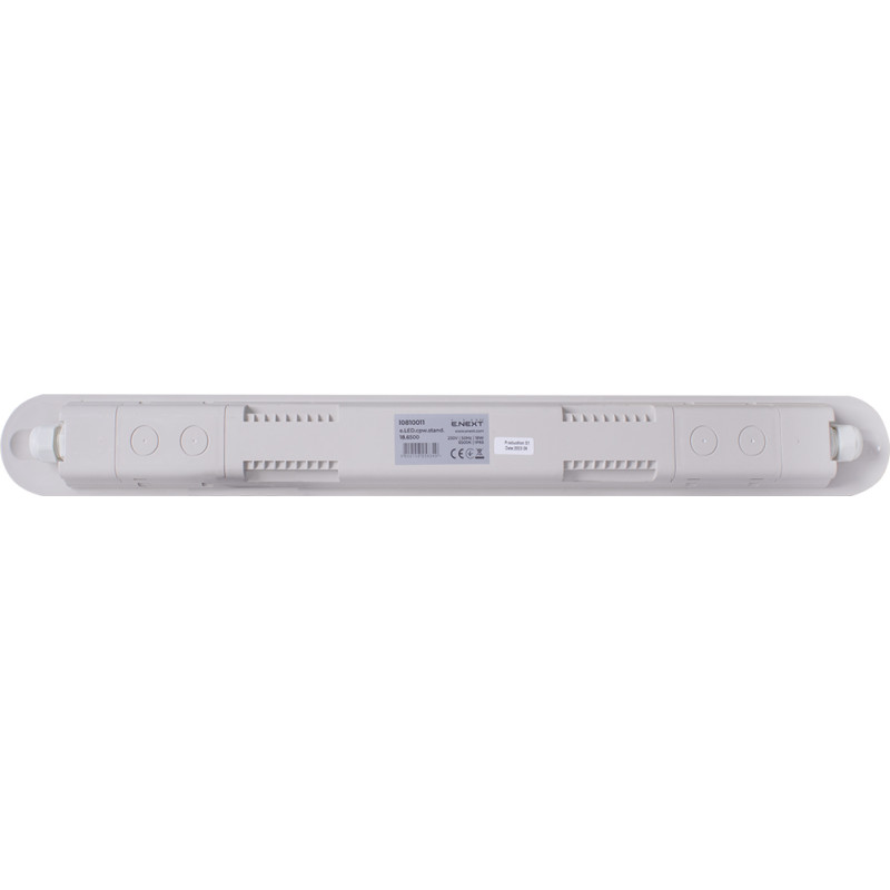Cветильник LED линейный 18W 220V 1800lm 6500K 600x64x60mm IP65 [l0810011] E.NEXT e.LED.cpw.stand.18.6500