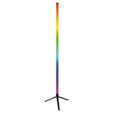 SMART светильник напольный 10W 5V RGB 1200x30mm черный [4262380666139] EUROLAMP LED-FLD-10W(RGB)B