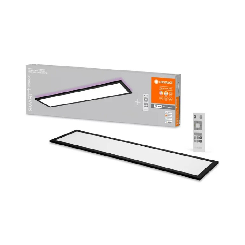 SMART потолочный светильник 30W 220V 1700lm 3000-6500K RGB WIFI 1000x56x250mm [4058075650299] Ledvance Planon