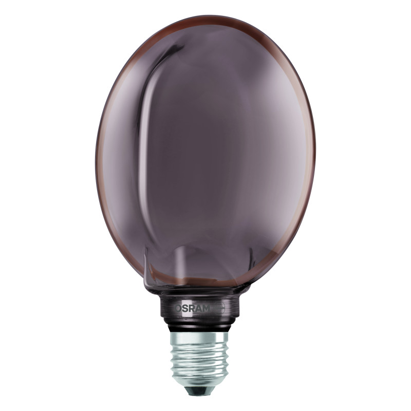 Лампа LED 4W 220V 110lm 1800K E27 DIM 130x171mm филаментная [4058075846104] Osram Vintage 1906 Globe Smoke