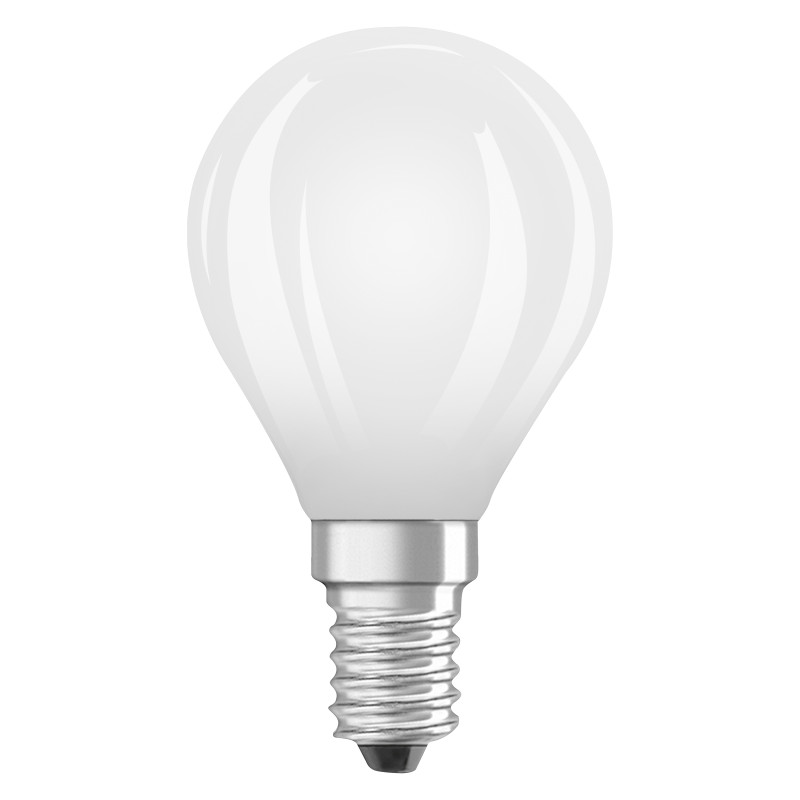 Лампа LED філаментна 5.5W 220V 806lm 4000K E14 45x77mm груша [4099854116315] OSRAM Star Classic P60 Filament