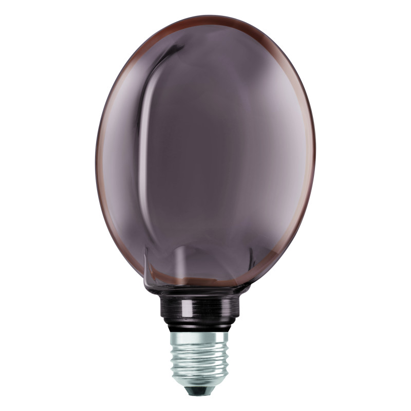 Лампа LED 4W 220V 110lm 1800K E27 DIM 130x171mm филаментная [4058075846104] Osram Vintage 1906 Globe Smoke