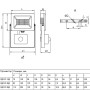 Прожектор LED 10W 230V 800lm 6500K IP44 25x104x150mm с датчиком движения серый [LPDO702-10-K03] УЕК СДО 07-10Д