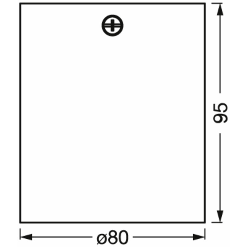 Світильник спотовий світлодіодний SURFACE 230V GU10 [4099854445965] 80х95mm Osram
