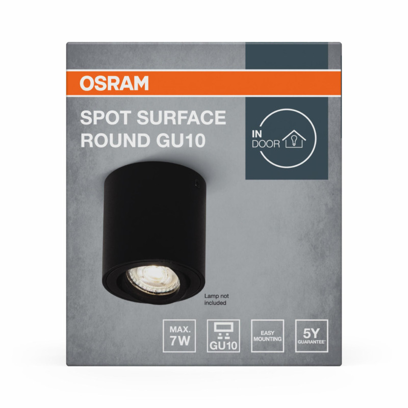 Світильник спотовий світлодіодний SURFACE 230V GU10 [4099854445965] 80х95mm Osram