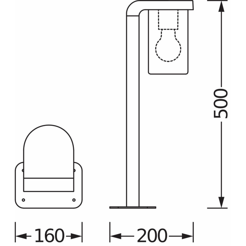 Світильник 230V IP44 500х160mm [4099854460937] Osram ENDURA CLASSIC CASCADE