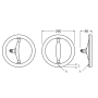 Лампа светодиодная 14.5W 220V 1521lm 2700K E27 ⌀260mm кольцо [4058075606999] OSRAM CIRCOLUX LED