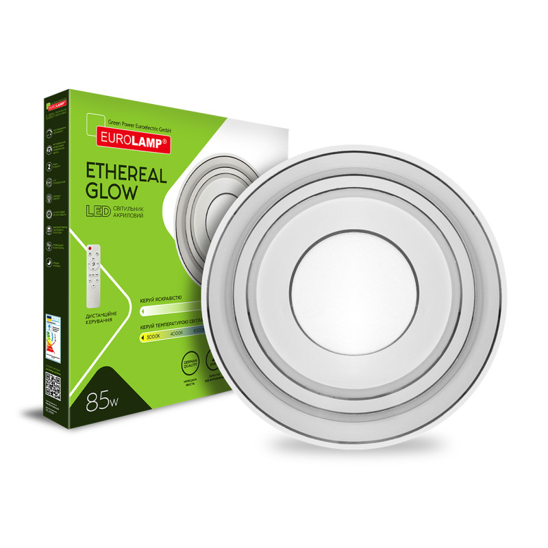 LED Светильник накладной 85W 230V 5800lm 3000-6500K ø480x85mm DIM [4262380665521] LED-ALR-85W-T35 EUROLAMP