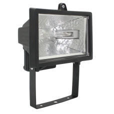 Прожектор галогенный 150W 230V Rx7s IP54 110x140x190mm черный [LPI01-1-0150-K02] УЕК ИО150