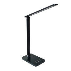Настольная лампа 6,5W 220V 230lm 3000-4000-6500K DIM черная [4099854363887] Osram Panan Disk Fold SQ LED