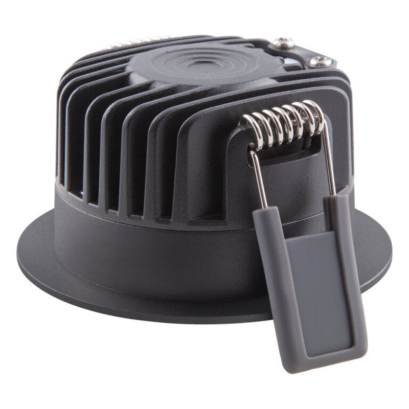 Светильник точечный 8W 220V 640lm 2700K ⌀81mm DIM IP44 черный [4099854000126] Ledvance SP FIX P