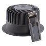 Светильник точечный 8W 220V 640lm 2700K ⌀81mm DIM IP44 черный [4099854000126] Ledvance SP FIX P