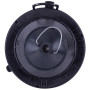 Світильник 100W 220V E27 без решітки IP54 чорний [l0012011] E.NEXT НСП 21У