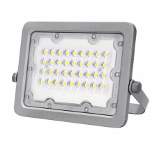 Прожектор LED с радиатором 20W 220V 2000lm 5000K IP65 127.6х176.8mm [4260642633684] LED-FL-20(gray) EUROLAMP